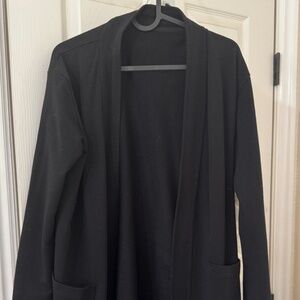 WoolX Kinsley Cardigan, BLACK, Size XS